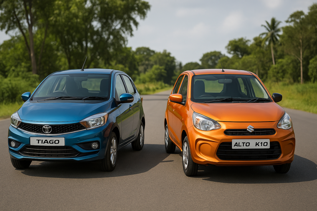 Tata Tiago vs Maruti Alto K10