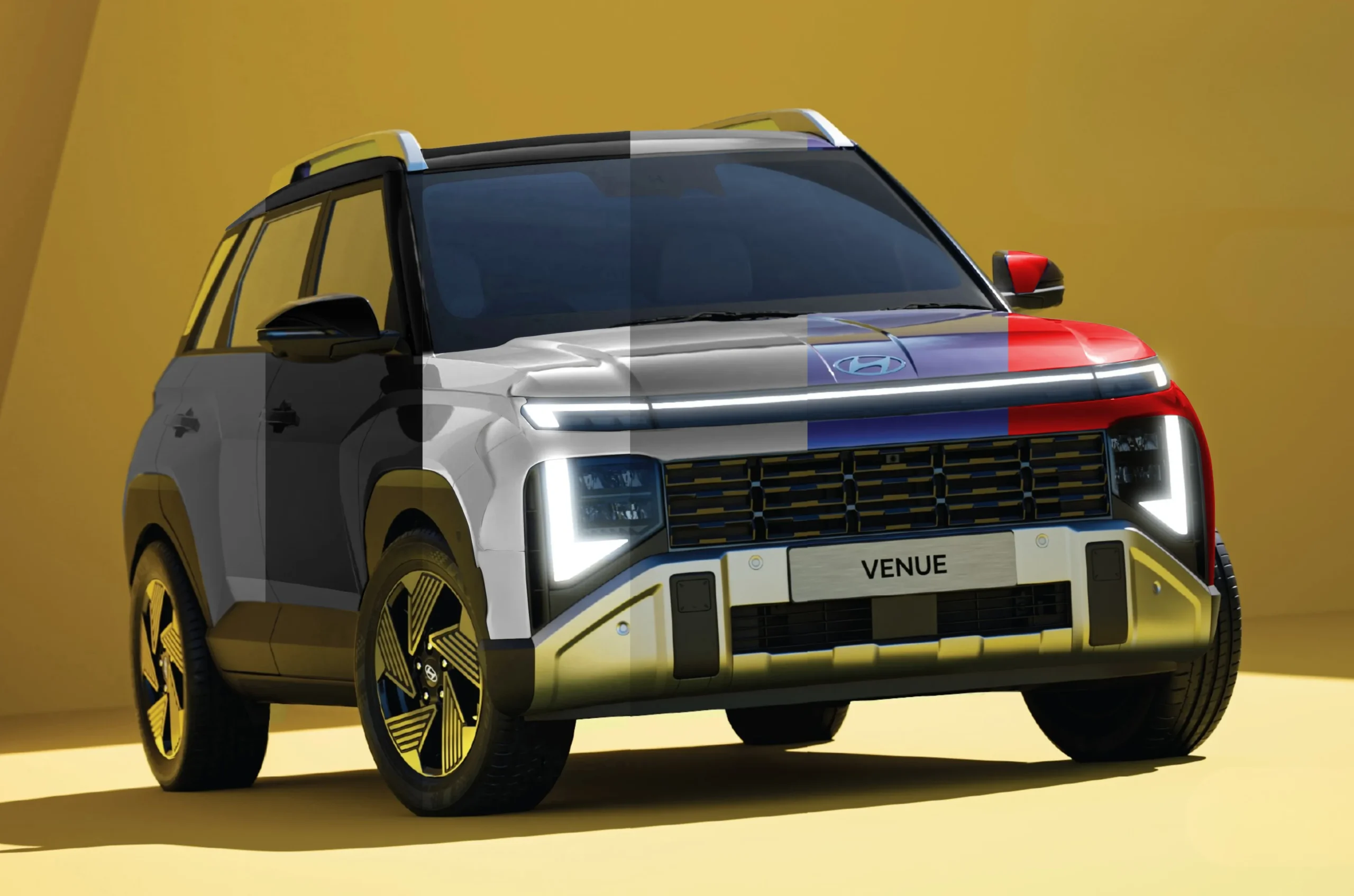 New-Gen Hyundai Venue 2025 in Hazel Blue colour